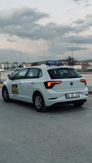 Eğitim aracı sınav alanında
