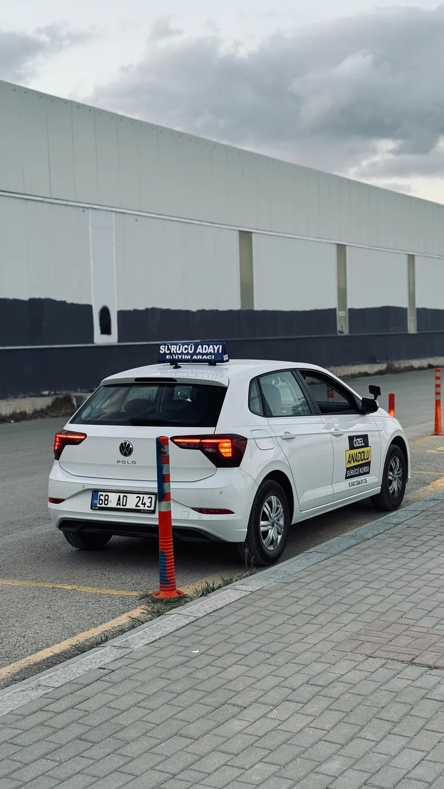 VW Polo eğitim aracı